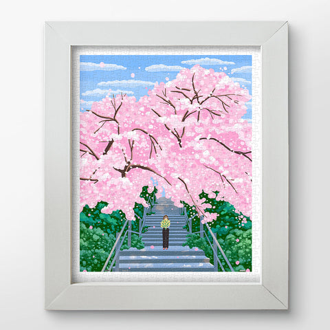 Pintoo H3516 The Promise of The Moon - 500 Piece Jigsaw Puzzle by Little Oil Art