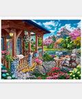 Pintoo H3518 Colourful Lake House by Image World - 1200 Piece Jigsaw Puzzle