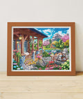 Pintoo H3518 Colourful Lake House by Image World - 1200 Piece Jigsaw Puzzle