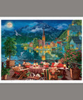 Pintoo H3519 Evening by the Lake in Hallstatt by Image World - 1200 Piece Jigsaw Puzzle