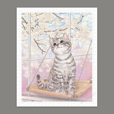 Pintoo H3546 Until Peonies Bloom by MIYU - 500 Piece Jigsaw Puzzle