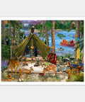 Pintoo H3567 Friends and Family - 1200 Piece Jigsaw Puzzle by Bigelow Illustrations