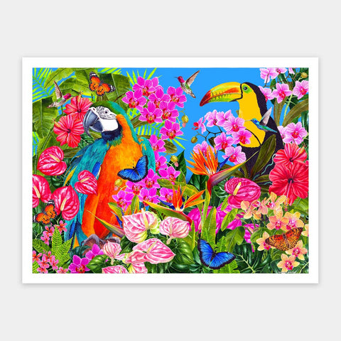 Pintoo H3569 Tropical Paradise - 1200 Piece Jigsaw Puzzle by Veronique Oodian