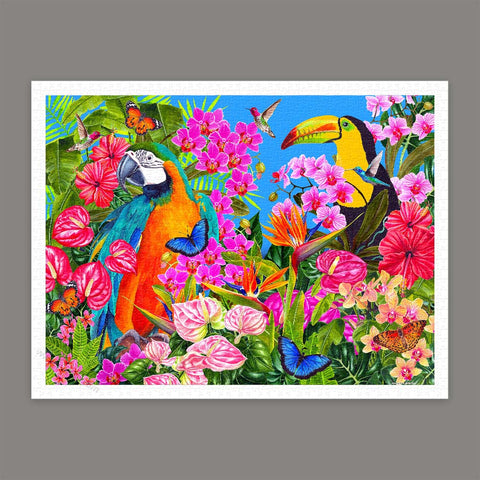 Pintoo H3569 Tropical Paradise - 1200 Piece Jigsaw Puzzle by Veronique Oodian