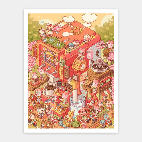 Pintoo H3589 Coffee Studio - 1200 Piece Jigsaw Puzzle