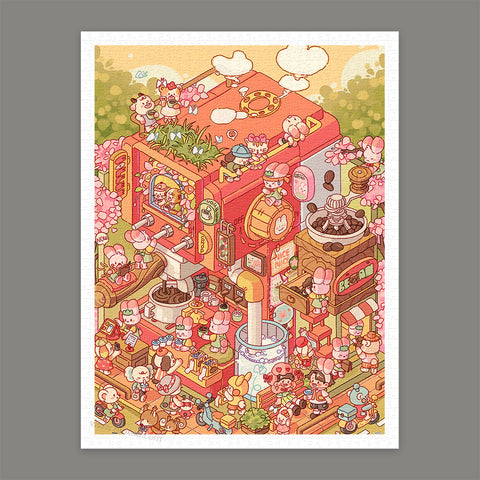 Pintoo H3589 Coffee Studio - 1200 Piece Jigsaw Puzzle