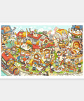 Pintoo H3591 Overground Town of Steam - 1000 Piece Jigsaw Puzzle by Peiji