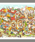 Pintoo H3591 Overground Town of Steam - 1000 Piece Jigsaw Puzzle by Peiji