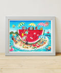 Pintoo H3615 Watermelon Party by Chimura Mayu - 1200 Piece Jigsaw Puzzle