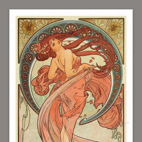 Pintoo H3616 The Arts by Alphonse Mucha - Dance - 1000 Piece Jigsaw Puzzle