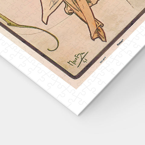 Pintoo H3617 The Arts by Alphonse Mucha - Poetry - 1000 Piece Jigsaw Puzzle