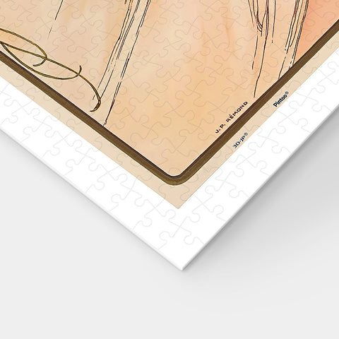 Pintoo H3618 The Arts by Alphonse Mucha - Painting - 1000 Piece Jigsaw Puzzle