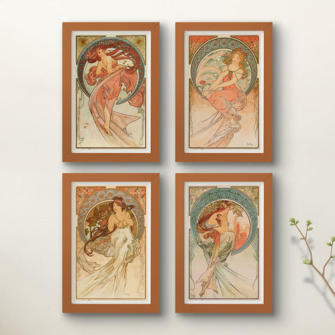 Pintoo H3618 The Arts by Alphonse Mucha - Painting - 1000 Piece Jigsaw Puzzle