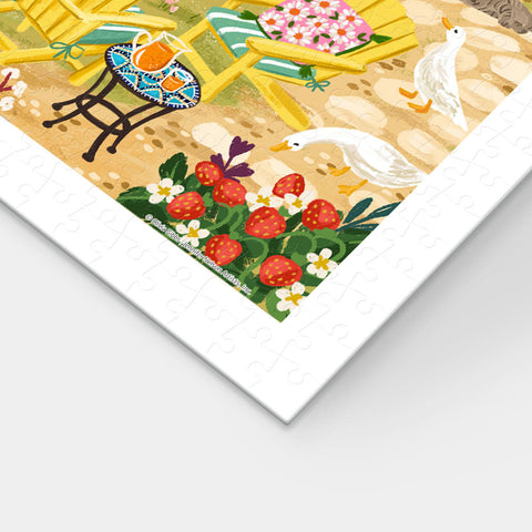 Pintoo H3639 Whimsy Garden House by Olivia Gibbs - 300 Piece Jigsaw Puzzle