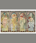 Pintoo H3641 The Times of the Day by Alphonse Mucha - 1000 Piece Jigsaw Puzzle