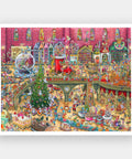 Pintoo H3647 Christmas Factory by Shinji Yamamoto - 2000 Piece Jigsaw Puzzle