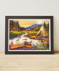 Pintoo H3665 Golden Haven Camp by The Macneil Studio - 1200 Piece Jigsaw Puzzle