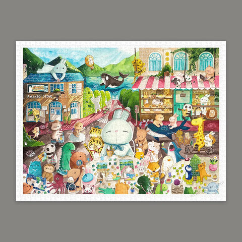 Pintoo H3693 Puzzle Carnival by MiniHan - 1200 Piece Jigsaw Puzzle