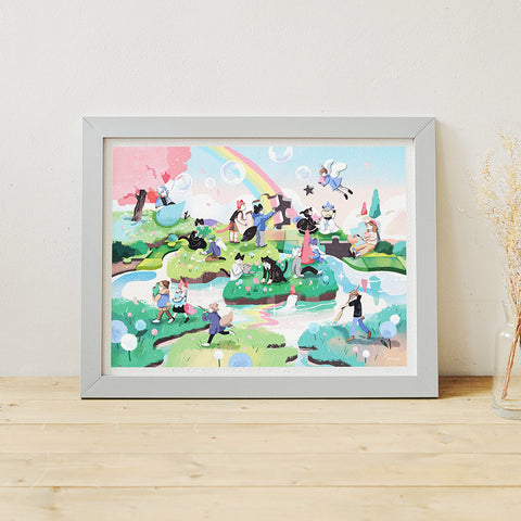 Pintoo H3747 Puzzle World - 1200 Piece Jigsaw Puzzle by Damee Wu