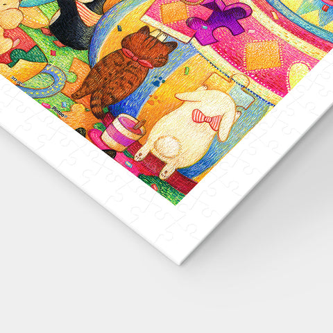 Pintoo H3749 Puzzleland - 1200 Piece Jigsaw Puzzle by Cotton Lion