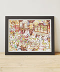 Pintoo H3763 Puzzle Party - 1200 Piece Jigsaw Puzzle by Pei+Pei Studio