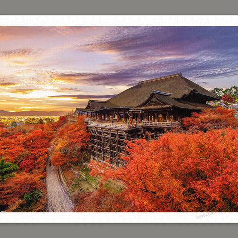 Pintoo H3767 Kyoto, Japan by Kiyomizu-dera - 1000 Piece Jigsaw Puzzle