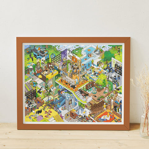 Pintoo H3820 My Dear Puppy - 2000 Piece Jigsaw Puzzle by Tianran