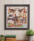 Pintoo H3875 Cat Sushi Shop - 900 Piece Jigsaw Puzzle by Keyto