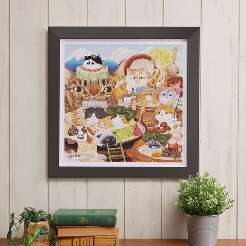 Pintoo H3877 Cat Oden Shop - 900 Piece Jigsaw Puzzle by Keyto