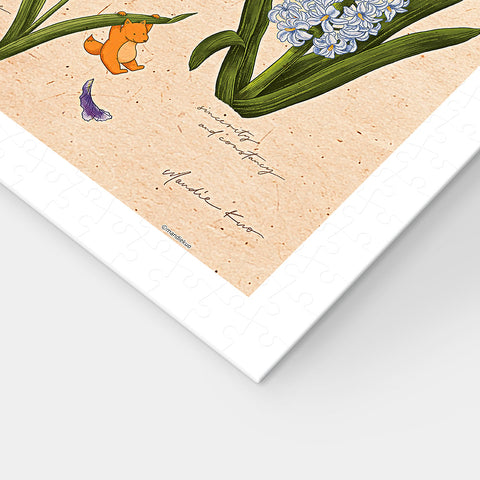 Pintoo H3893 Spring Flowers - 600 Piece Jigsaw Puzzle by Mandie