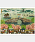Pintoo H3917 Broken Bridge Of West Lake - Legend Of The White Snake - 1200 Piece Jigsaw Puzzle by Cheng Jingjinn