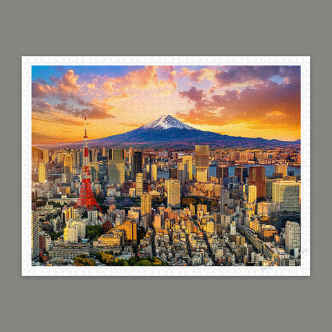 Pintoo H4006 Tokyo Cityscape, Japan - 1200 Piece Jigsaw Puzzle