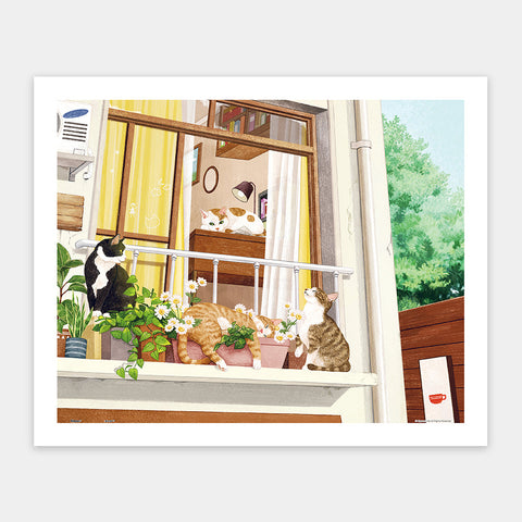 Pintoo H4083 A Lazy Afternoon - 500 Piece Jigsaw Puzzle by Myowntime