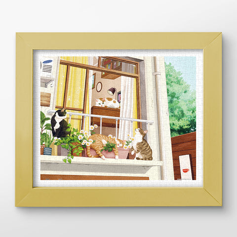 Pintoo H4083 A Lazy Afternoon - 500 Piece Jigsaw Puzzle by Myowntime