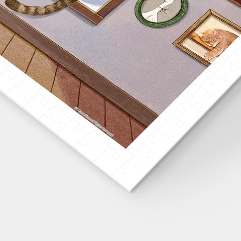 Pintoo H4085 The Full Moon and Cats - 500 Piece Jigsaw Puzzle by Myowntime