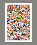 Pintoo H4096 Meow Class - 600 Piece Jigsaw Puzzle by Cotton Lion