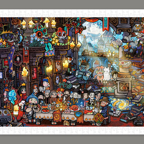 Pintoo - World Corner Series - Magic Academy - Showpiece Panorama 1000 Pieces [H4108] - Instant Noodles