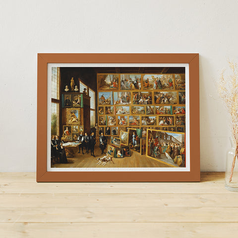 Pintoo H4137 Archduke Leopold William in his Gallery at Brussels - 1200 Piece Jigsaw Puzzle by David Teniers