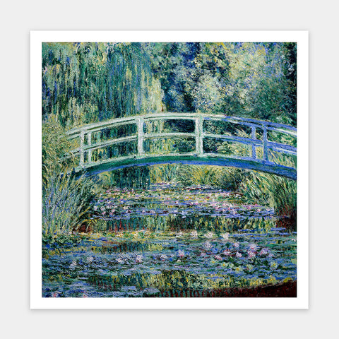 Pintoo H4138 Water Lilies and Japanese Bridge - 900 Piece Jigsaw Puzzle by Claude Monet