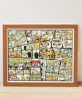 Pintoo H4153 Knowing Grin - 2000 Piece Jigsaw Puzzle by I am not a Fat Tiger