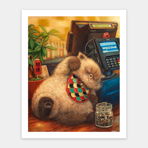 Pintoo H4171 Maneki Meow - 500 Piece Jigsaw Puzzle by Phoenix Chan