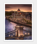 Pintoo H4187 Blue Night in Budapest - 1200 Piece Jigsaw Puzzle by sujin