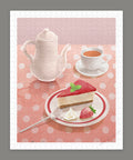 Pintoo - Strawberry Cake - Showpiece 500 Pieces [H4209] - Yuz Draw Cooking