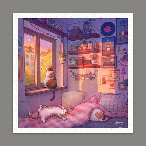 Pintoo - Sunset Window - Showpiece 900 Pieces [H4222] - Limduey