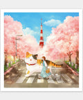 Pintoo - Into the Cherry Blossom - Showpiece 900 Pieces [H4223] - Limduey