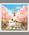 Pintoo - Into the Cherry Blossom - Showpiece 900 Pieces [H4223] - Limduey