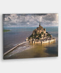 Pintoo HN1313 Aerial Photography - Mont Saint Michel Island, France - 366 Piece Jigsaw Puzzle by Henry Do