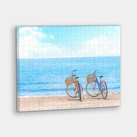 Pintoo HN1316 Away from the City - Tranquil Summer Beach - 366 Piece Jigsaw Puzzle