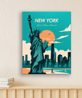 Pintoo HN1403 Days in New York by Studio Inception - Statue of Liberty - 366 Piece Jigsaw Puzzle