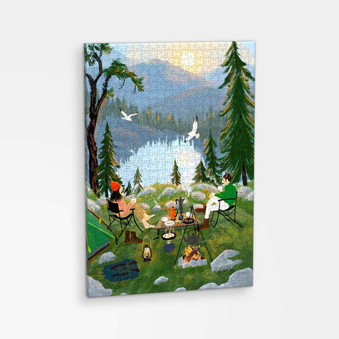 Pintoo HN1458 Morning Light - 696 Piece Jigsaw Puzzle by Paco Yao